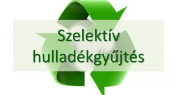 Szeletív hulladékgyűjtés 2017