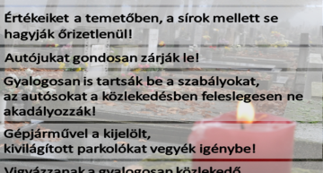 Óvjuk értékeinket, és egymást!