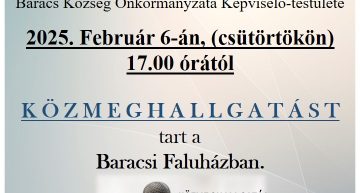 Közmeghallgatás 2025