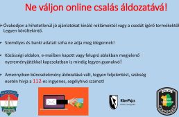 Ne váljon online csalás áldozatává!