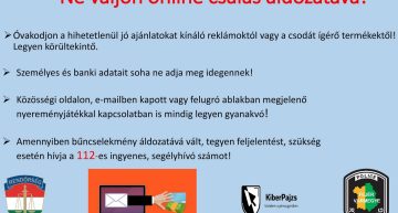 Ne váljon online csalás áldozatává!