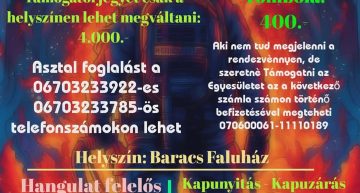 TŰZOLTÓBÁL 2026
